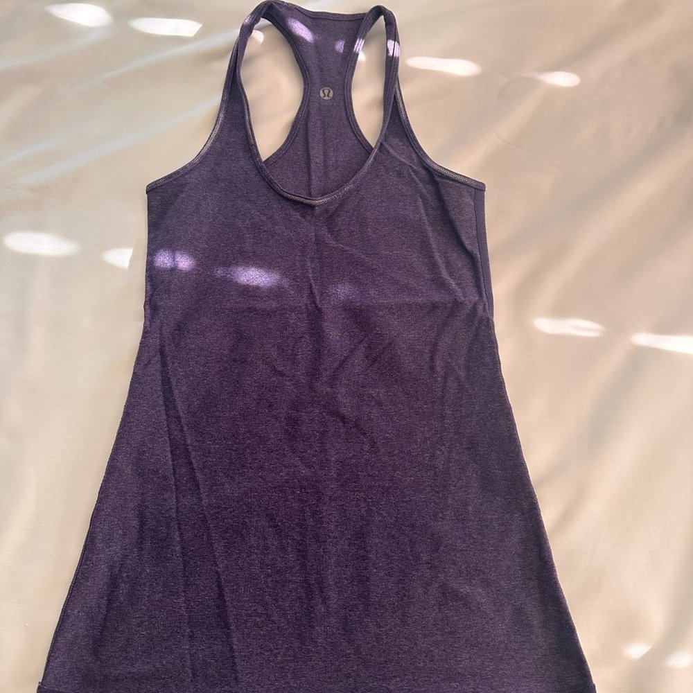 Lululemon Heather Tank Top, dark purple